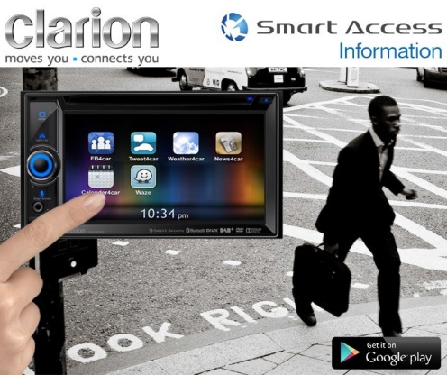 Smart access clarion как подключить к смартфону